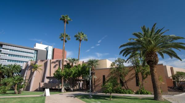 A photo of Wilson Hall on the ASU Tempe Campus